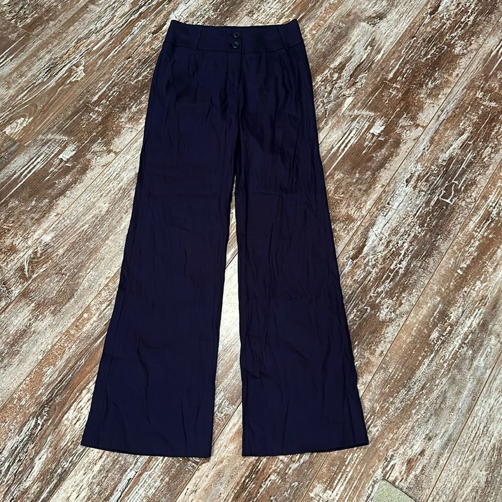 NWT Bebe Nicola Wide Leg Pants size 4